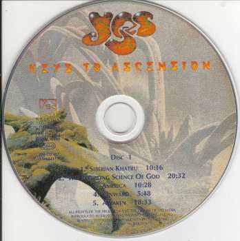 2CD Yes: Keys To Ascension