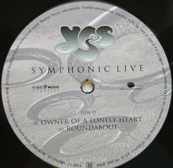 2LP/CD Yes: Symphonic Live LTD | NUM