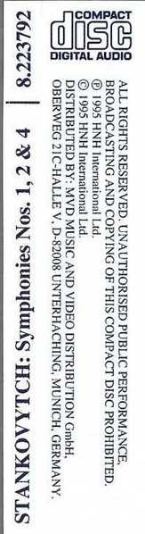 CD National Symphony Orchestra Of Ukraine: Symphonies Nos. 1 "Larga", 2 "Heroic" And 4 "Lirica"