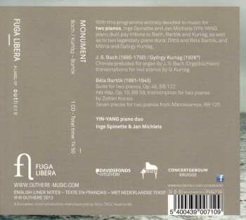 CD Johann Sebastian Bach: Monument