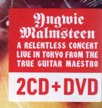 2CD/DVD Yngwie Malmsteen: Tokyo Live