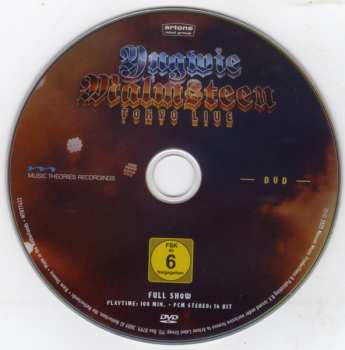 2CD/DVD Yngwie Malmsteen: Tokyo Live