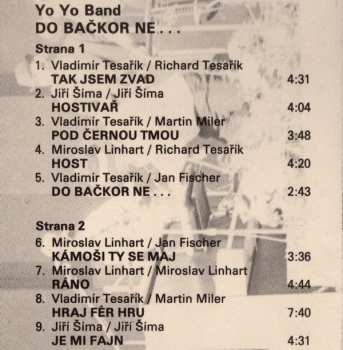 LP Yo Yo Band: Do Bačkor Ne ...