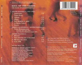 CD Yo-Yo Ma: Soul Of The Tango (The Music Of Astor Piazzolla)