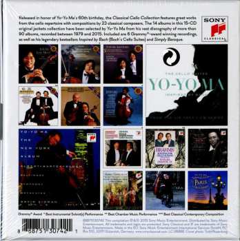 15CD/Zestaw pudełkowy Yo-Yo Ma: The Classical Cello Collection
