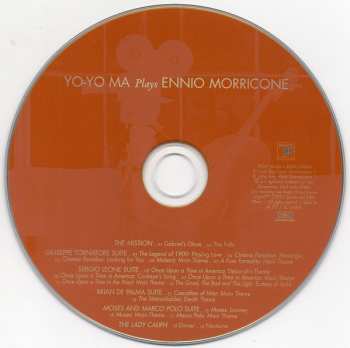 CD Yo-Yo Ma: Yo-Yo Ma Plays Ennio Morricone