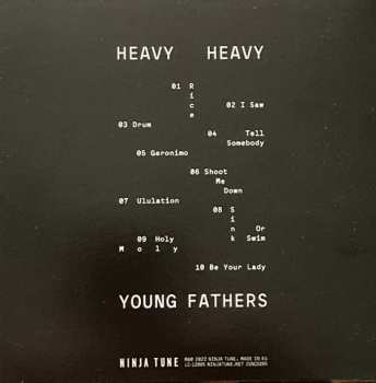 CD Young Fathers: Heavy Heavy