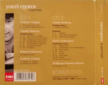 2CD/DVD Youri Egorov: A Portrait