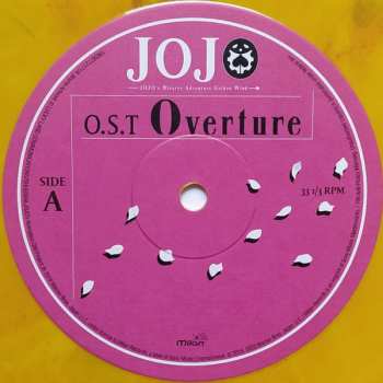 2LP Yugo Kanno: Jojo's Bizarre Adventure: Golden Wind O.S.T Overture CLR