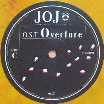 2LP Yugo Kanno: Jojo's Bizarre Adventure: Golden Wind O.S.T Overture CLR