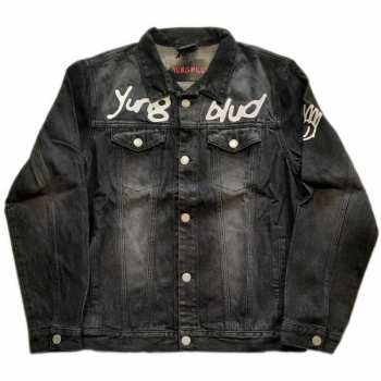 Merch Yungblud: Kurtka dżinsowa Be Fooking Happy