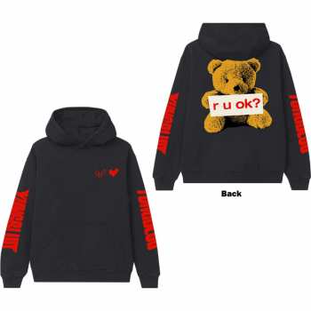 Merch Yungblud: Yungblud Unisex Pullover Hoodie: R-u-ok? (back Print) (x-large) XL