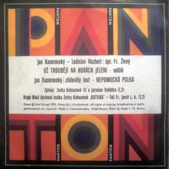 SP Zorka Kohoutová: Už Troubějí Na Horách Jeleni