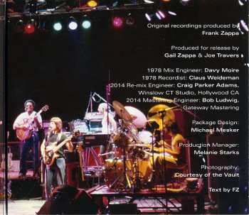 2CD Frank Zappa: Chicago '78