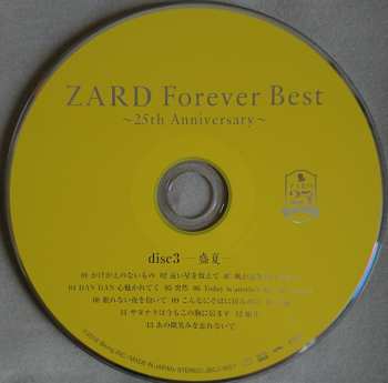 4CD Zard: Zard Forever Best ～25th Anniversary～