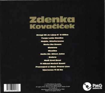 CD Zdenka Kovačiček: Zdenka Kovačiček