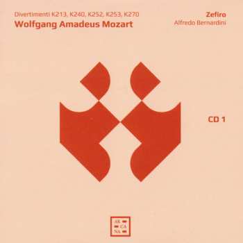 6CD/Zestaw pudełkowy Zefiro: The Mozart Collection
