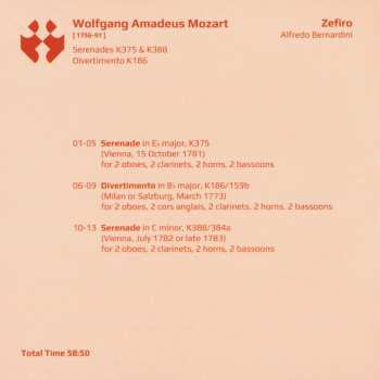 6CD/Zestaw pudełkowy Zefiro: The Mozart Collection