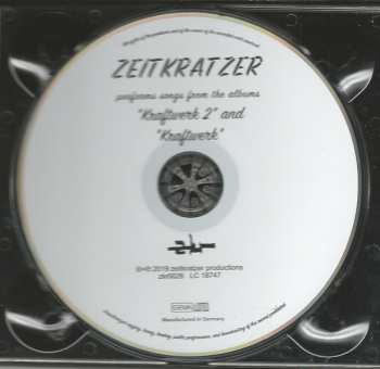CD Zeitkratzer:  Zeitkratzer Performs Songs From The Albums  "Kraftwerk 2" And "Kraftwerk"
