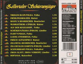 CD Zillertaler Schürzenjäger: Steirische Harmonika Instrumental