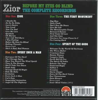 4CD/Zestaw pudełkowy Zior: Before My Eyes Go Blind: The Complete Recordings