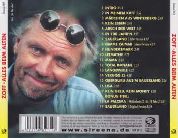 CD Zoff: Alles Beim Alten - Das Beste Vom Alten Und Ganz Was Neues