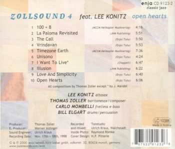 CD Lee Konitz: Open Hearts LTD