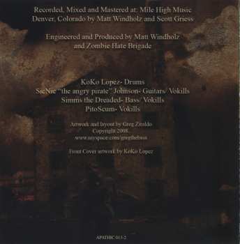 CD Zombie Hate Brigade: Zombie Hate Brigade