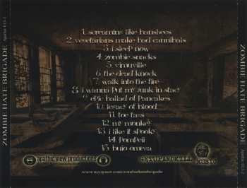 CD Zombie Hate Brigade: Zombie Hate Brigade