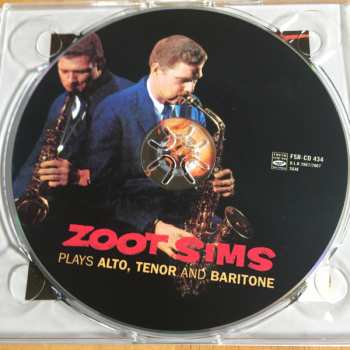 CD Zoot Sims: Plays Alto, Tenor And Baritone