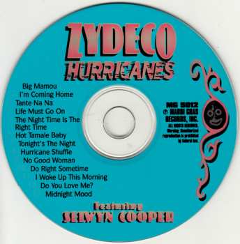 CD Zydeco Hurricanes: Louisiana Zydeco