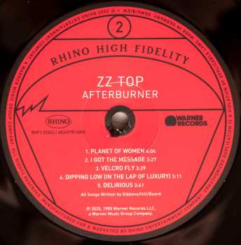 LP ZZ Top: Afterburner LTD