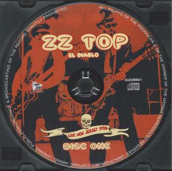 2CD ZZ Top: El Diablo (Live New Jersey 1980)