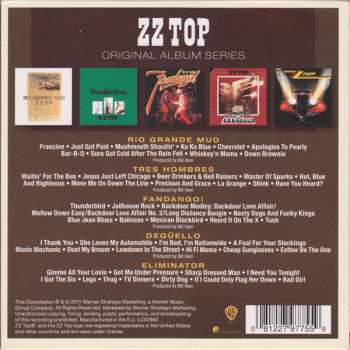 5CD/Zestaw pudełkowy ZZ Top: Original Album Series